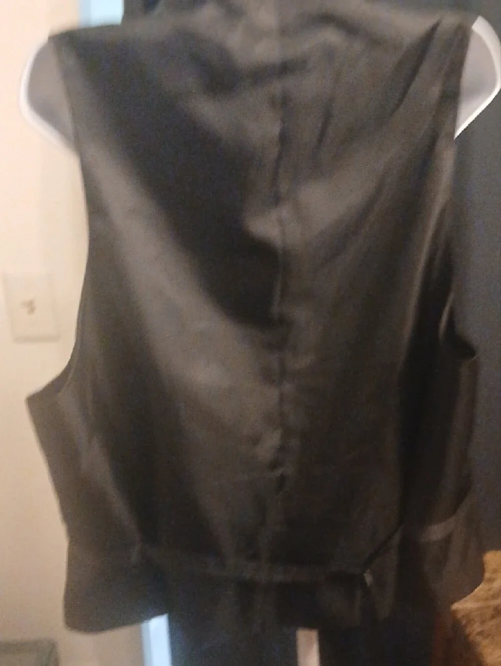 Kenneth Cole Reaction Black Men's Five-Button Dress Vest
